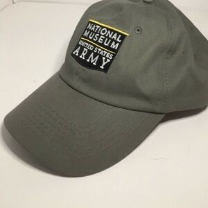 United Stated Army National Museum men’s army green cap One Size
